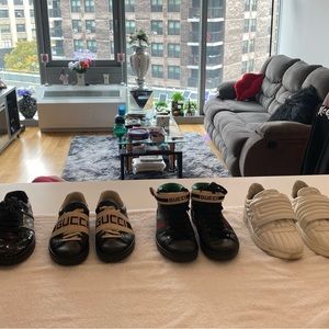 Authentic Gucci Versace Sneakers for sell